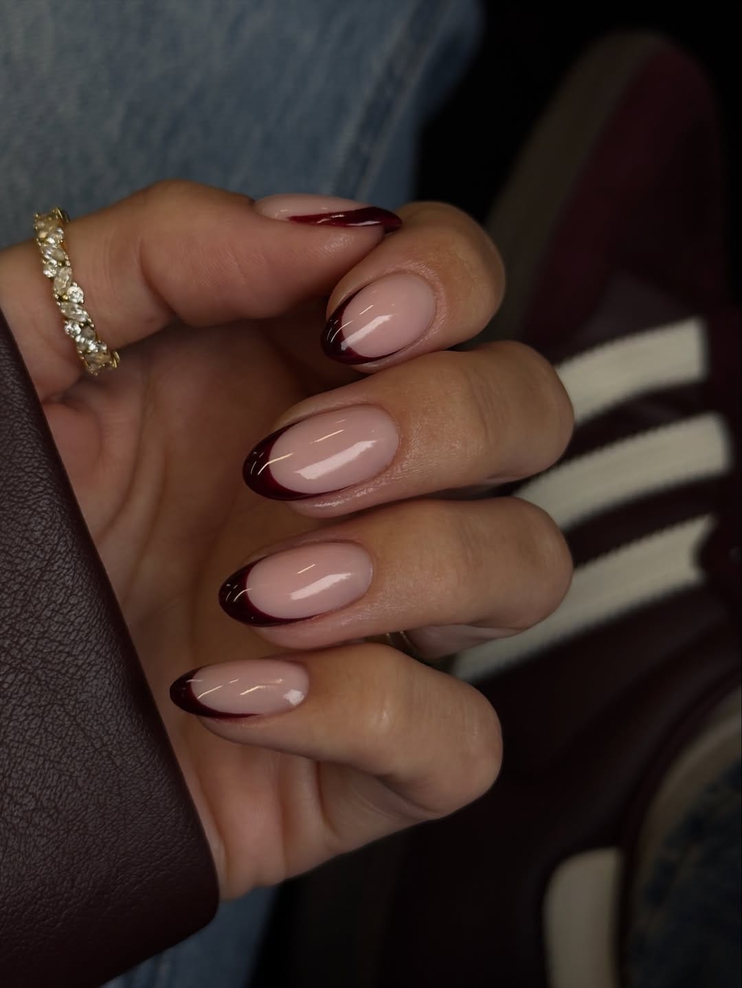 french tip nails inspiration look 1