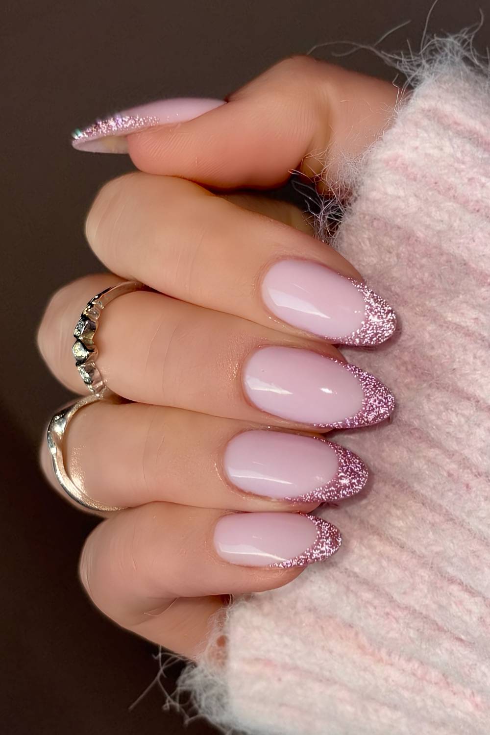 Coffin french tip nails with leopard french nails, acrylic nails ideas, white tip, oval tip.