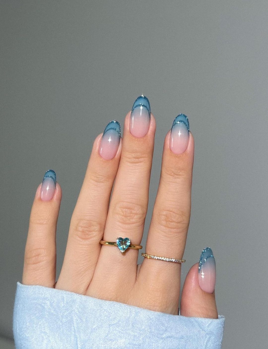 Square french tip acrylic nails with minimalist nails, almond nails ideas, coffin tip, 2000 tip.