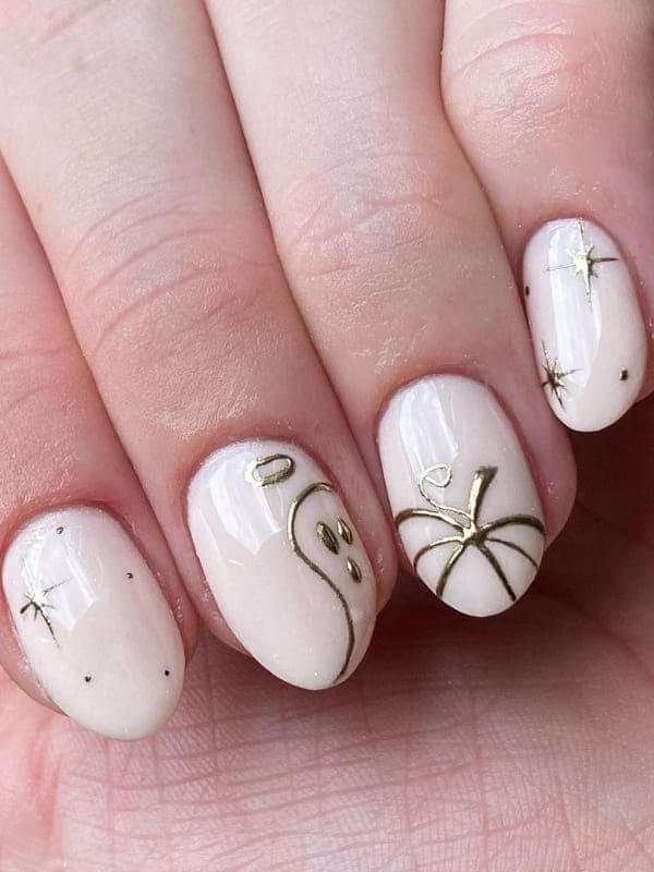 Halloween nails inspiration look 1