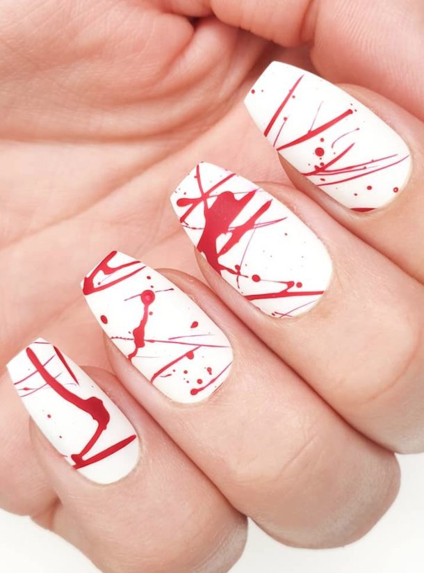 Halloween nails with halloween nails blood, classy halloween nails simple, halloween nail inspo short, ghost, toes.
