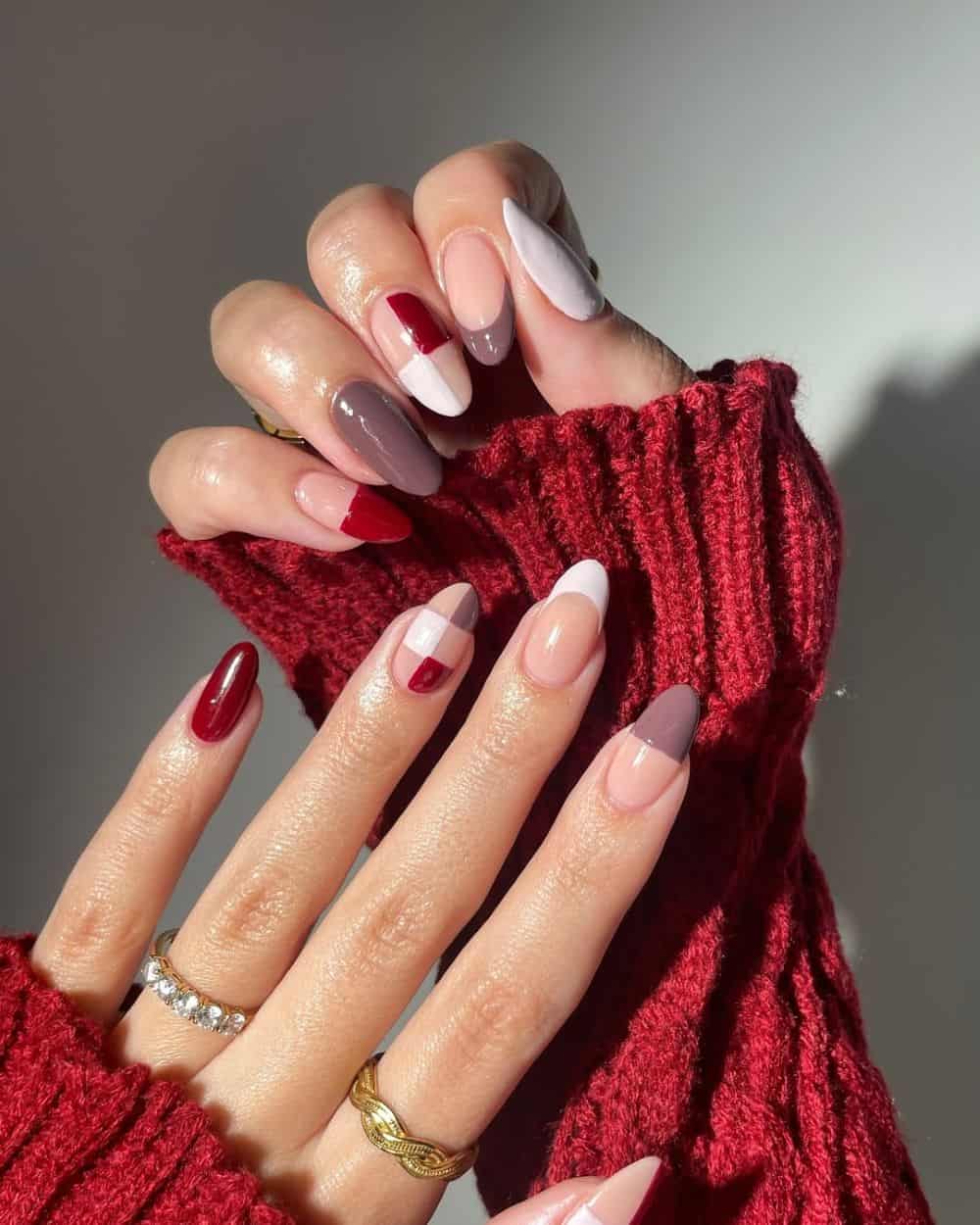 Nails for november with autumn birthday nails featuring nail designs november in vibrant tones