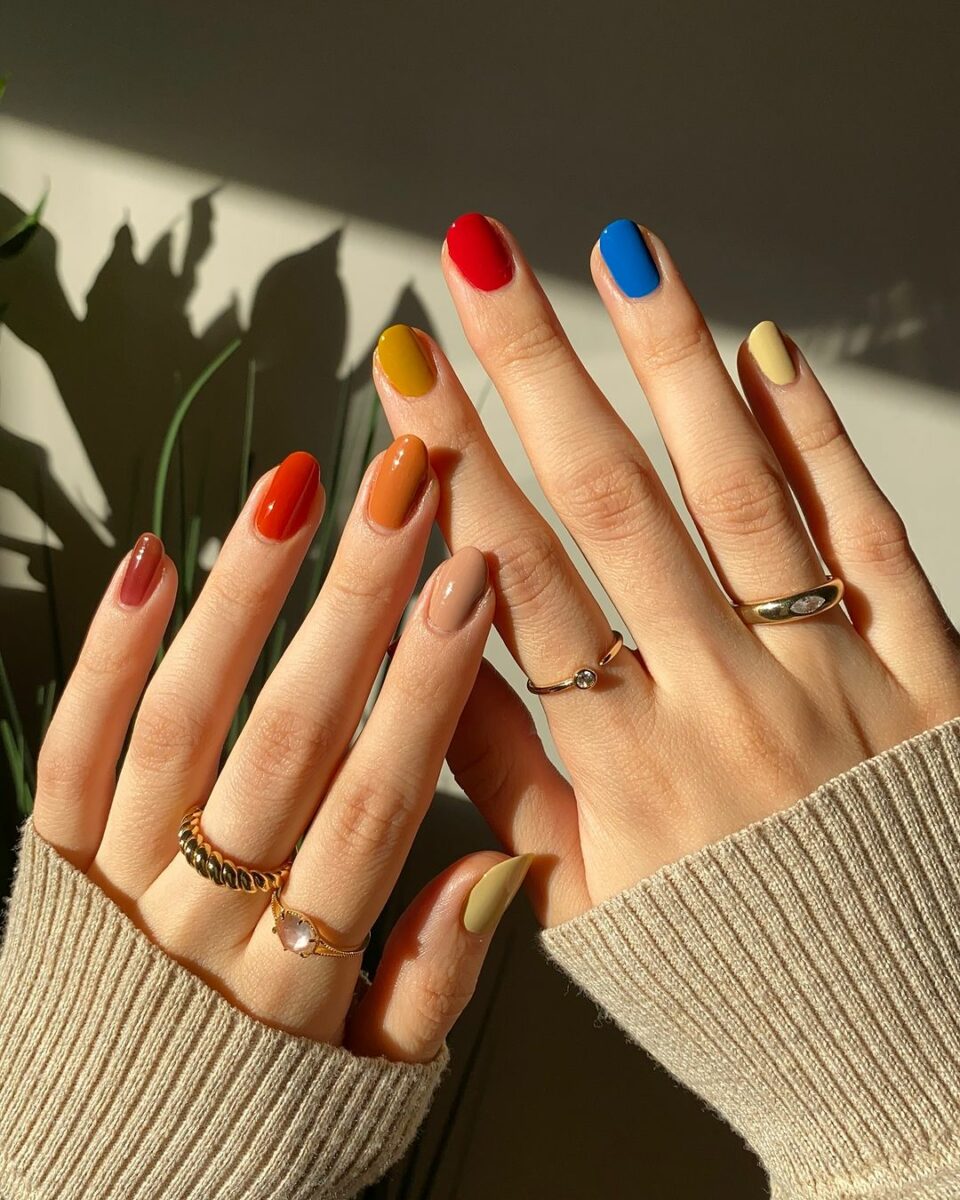 November nails fall short with november nail art for birthday celebrations