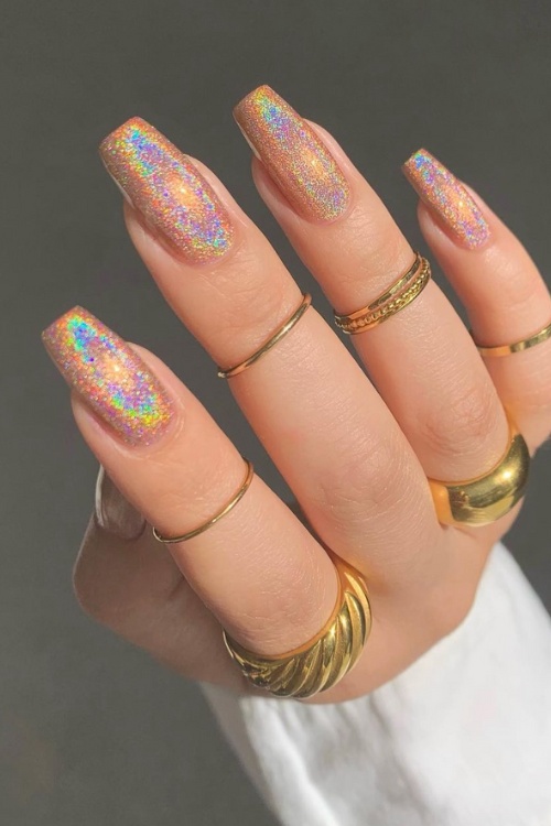 Winter nail designs with christmas nail inspo in french tip style