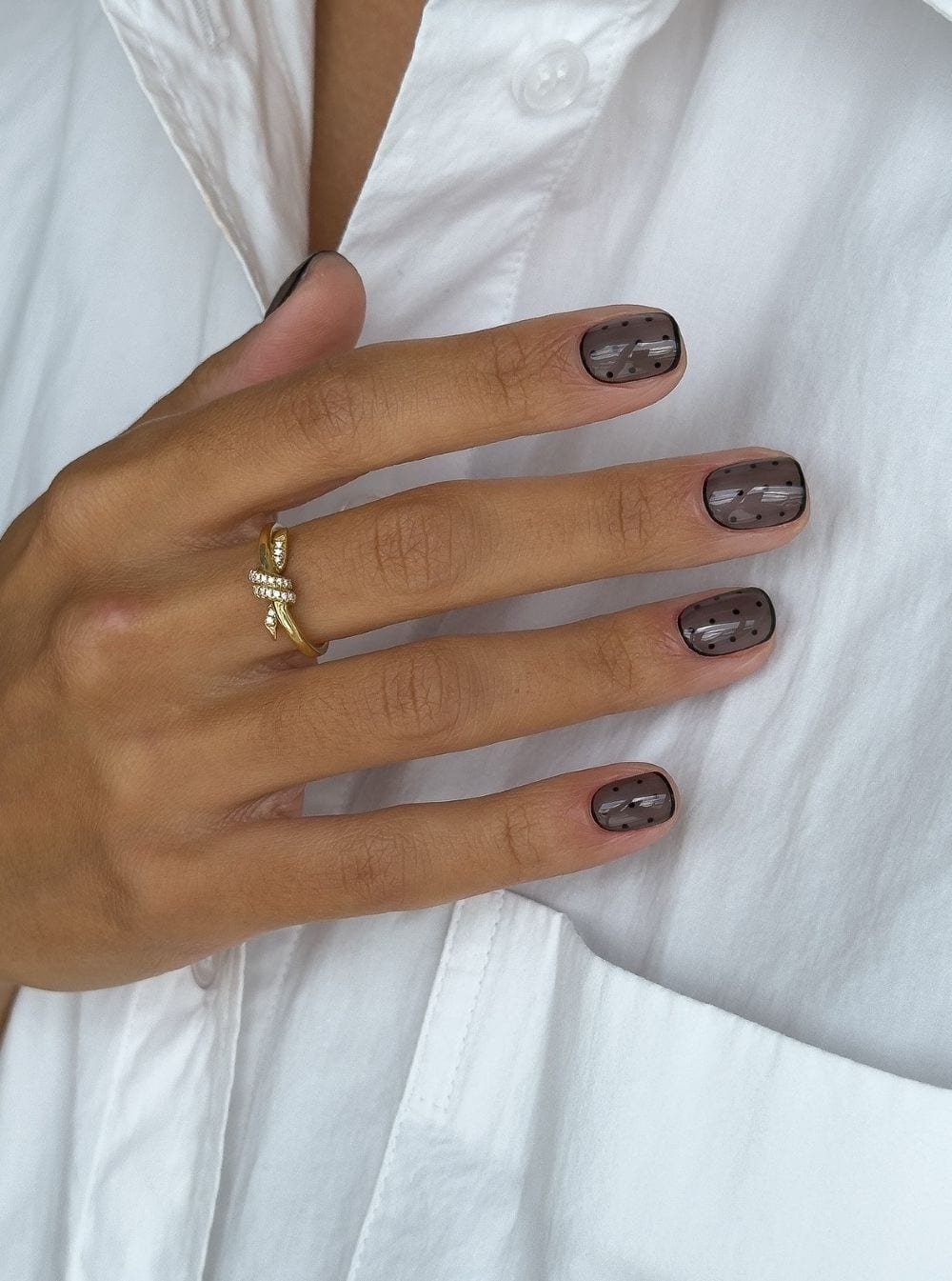 Nails autumn 2026 with november nail inspo almond in acrylic