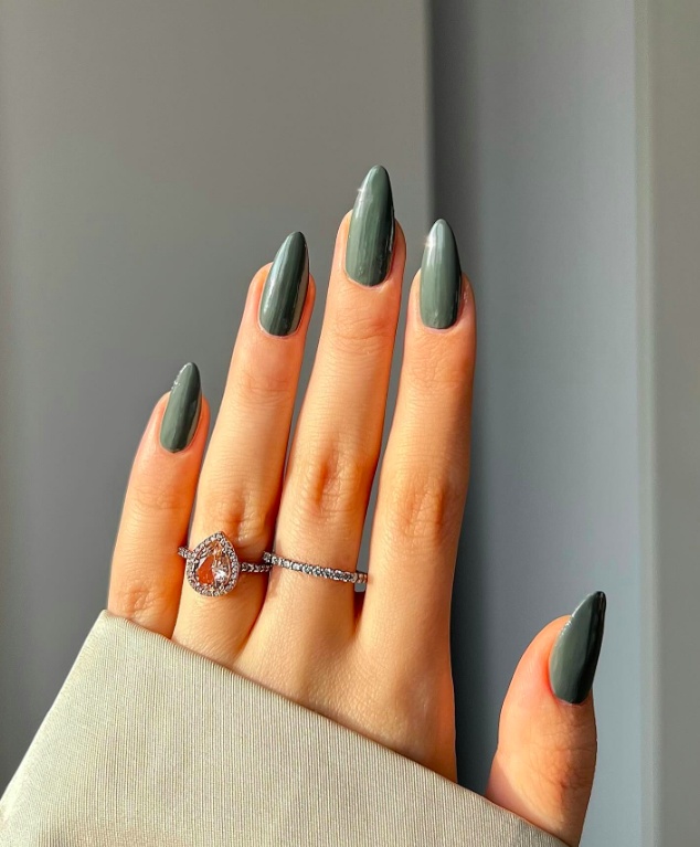 october nails ideas, fall nail inspo square, fall birthday nails