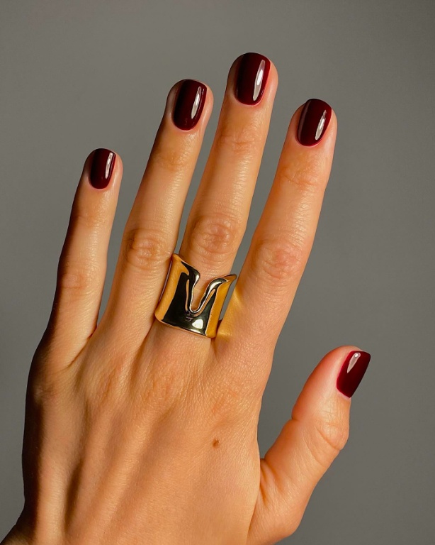 september october nails, autumn wedding nails