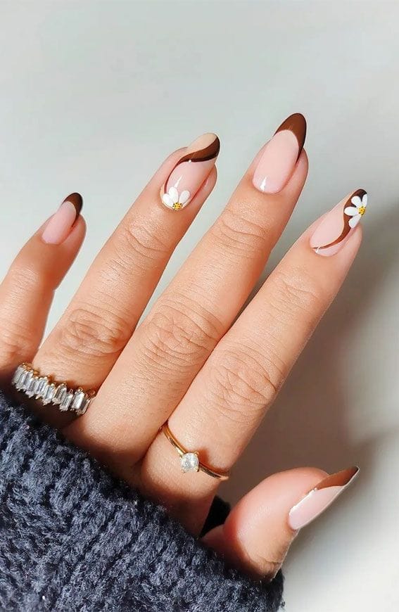 ombre nail designs summer, sunset colors