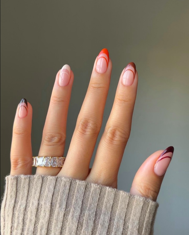 Nails september colors, fall pedicure ideas toes toenails, 2026