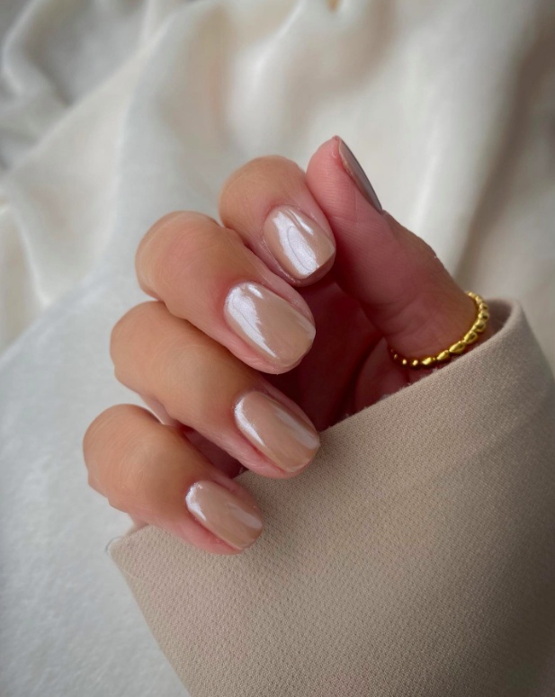 Simple fall nails, fall nail inspo square, early