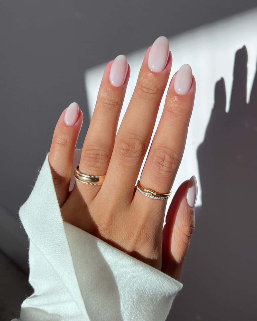 cute thanksgiving nails simple, thanksgiving nails color, christmas gel nails, soft pink.