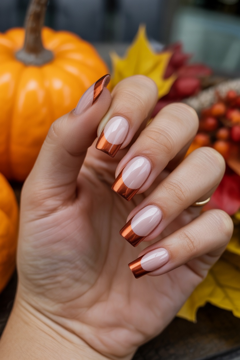 thanksgiving christmas nails, short christmas nail designs, thanksgiving nail ideas short, red and gold.