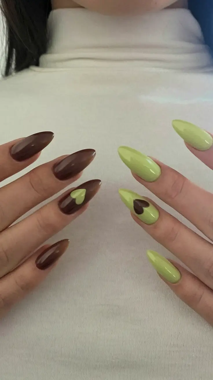 Short almond nails fall, simple halloween nail designs, acrylic nails