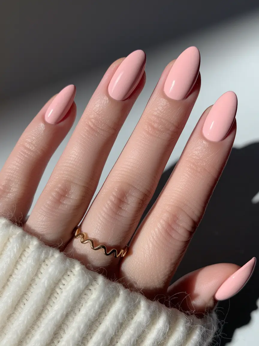 Fall almond shaped nails, dark red almond nails designs, gel manicure