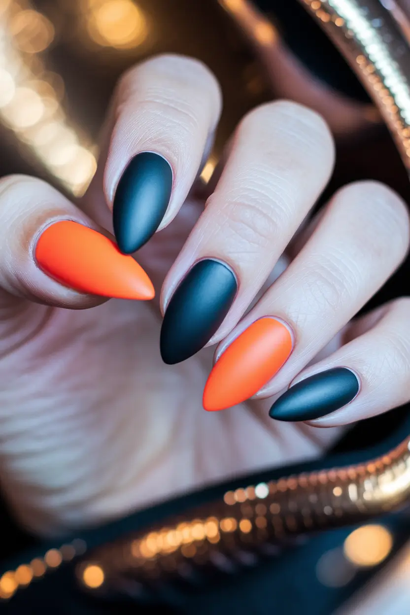 Birthday nails, square nails, vibrant colors