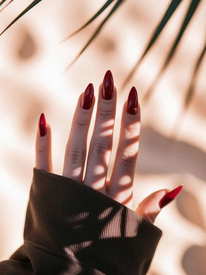 Elegant nails, fall wedding nails for guest, classic style