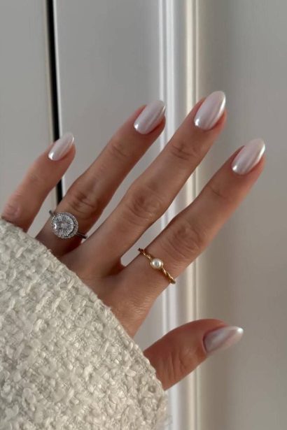 almond nails inspiration look 1