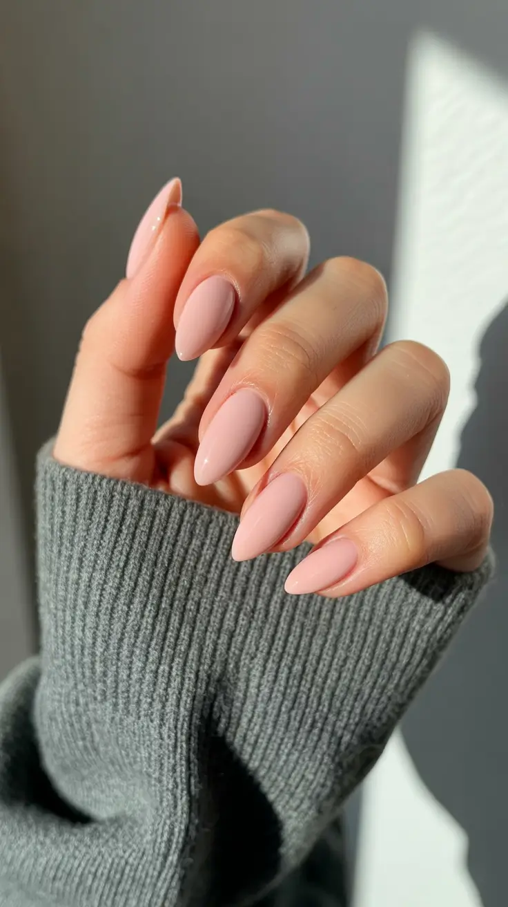 short almond acrylic nails with plain almond nails, fancy almond nails in witchy nails style with fall shape and white with accents.