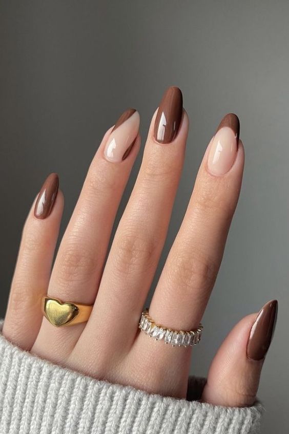 spring almond nails with black almond nails designs featuring vacation nails summer in short clean girl style.