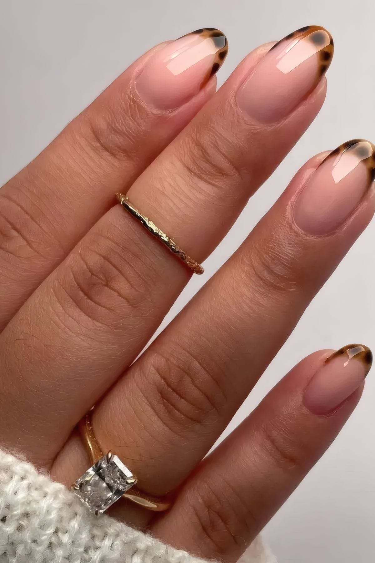 november almond nails with classy nails in nail inspo almond featuring medium nude pink.
