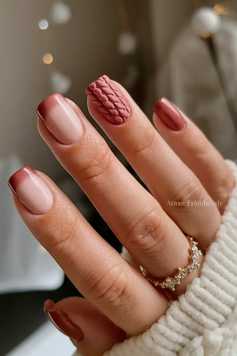 Short autumn nails 2026 showcasing autumn acrylic nails, chic fall nails, 3d nail designs unique, dark