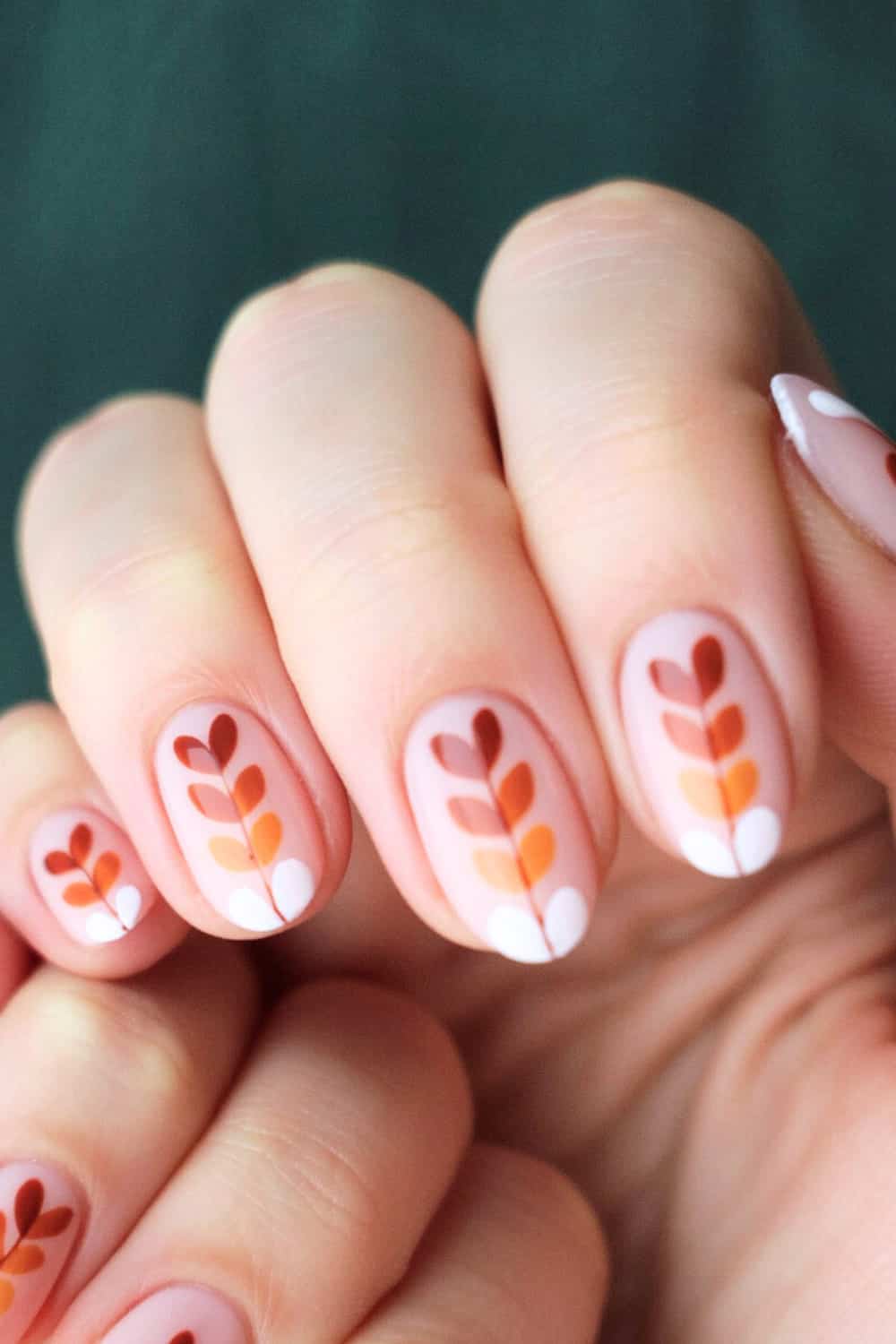 Autumn nails brown with elegant autumn nails, short fall nails, pumpkin nail art, biab