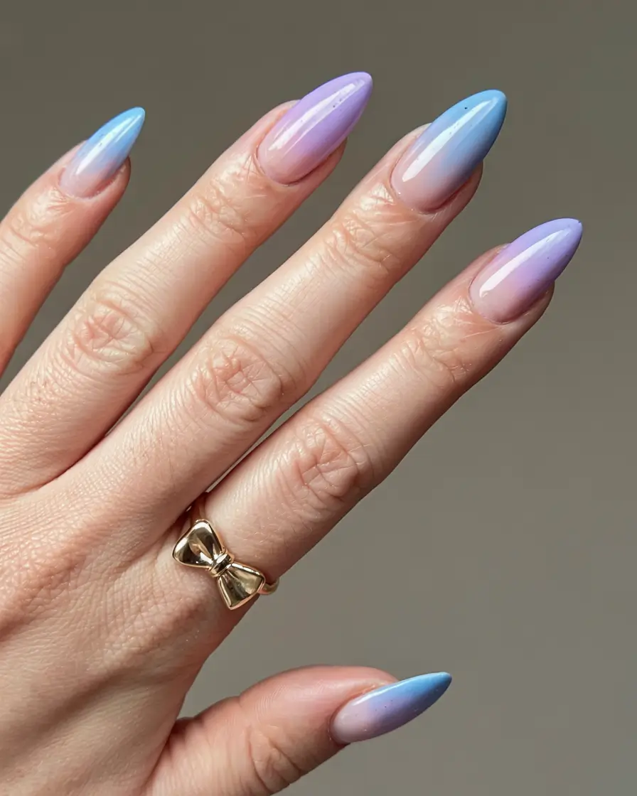 Extra birthday nails, september birthday nails, long almond nails designs, 18th birthday cake, stiletto