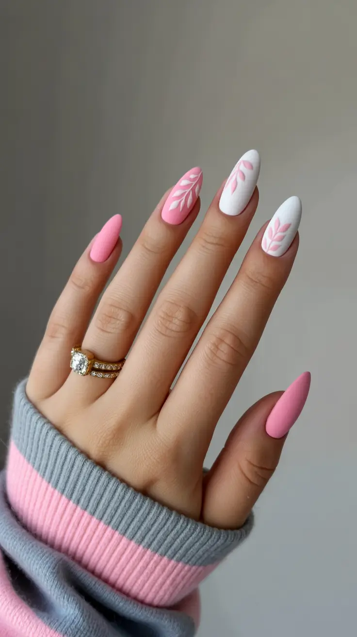 Birthday nails almond shape, birthday almond nails designs, gold acrylic nail designs, baddie, white and gold