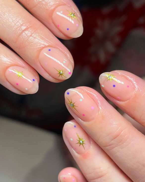 Scorpio birthday nails, happy birthday nails, gold nail sets, square, taurus