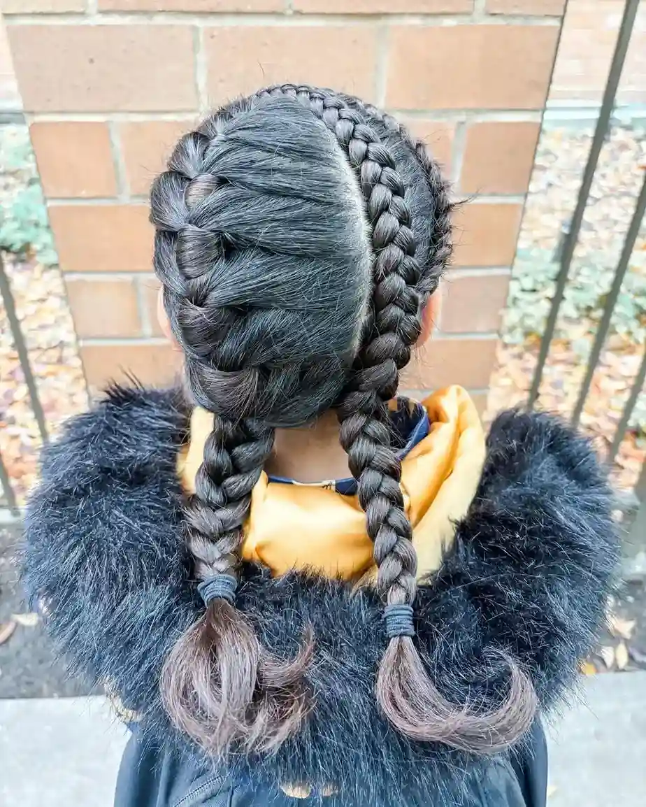 Braided ponytail hairstyles, cute braided hairstyles for kids, cute braided hairstyles, simple hair braids, kids, boho