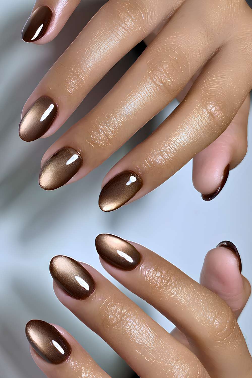 fall natural nails short with short style