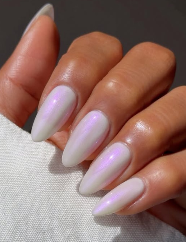 blue chrome nails designs, chrome french tip nails, trendy chrome nails, burgundy, funny bunny