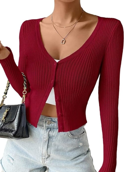 casual coquette outfit for school with green accents