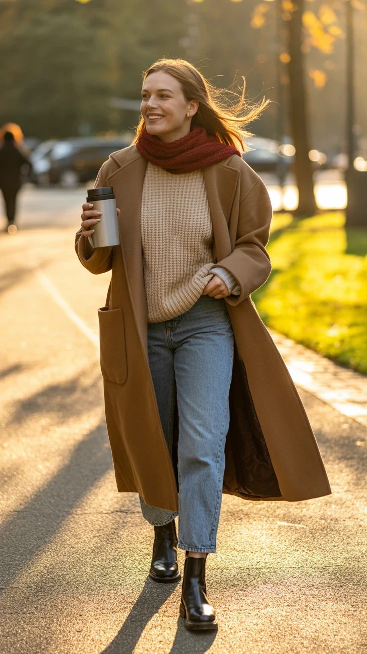easy fall outfits casual, cute