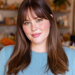 curtain bangs inspiration look 1