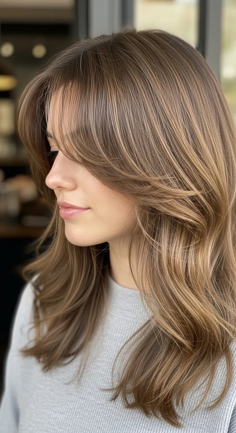 curtain bangs black women, curtain bangs layers, blonde bob, with layers, layered lob with