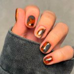 cute fall nails inspiration look 1