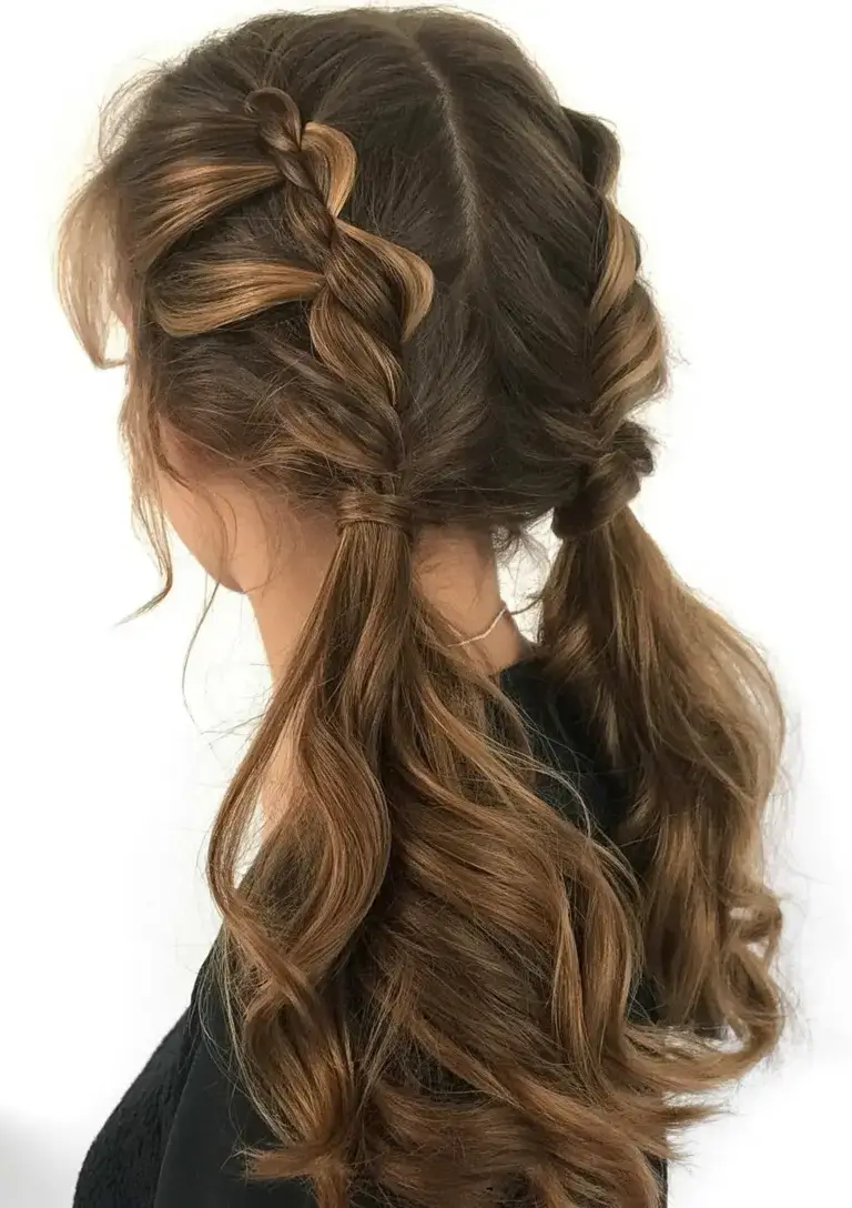Cute hairstyles for kids with simple medium wavy short curls black women