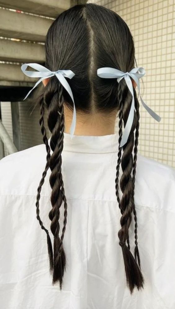 Cute bun hairstyles for gym, simple for school