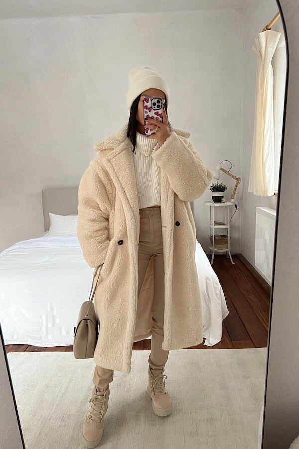 winter date night outfit dressy, chill black woman style