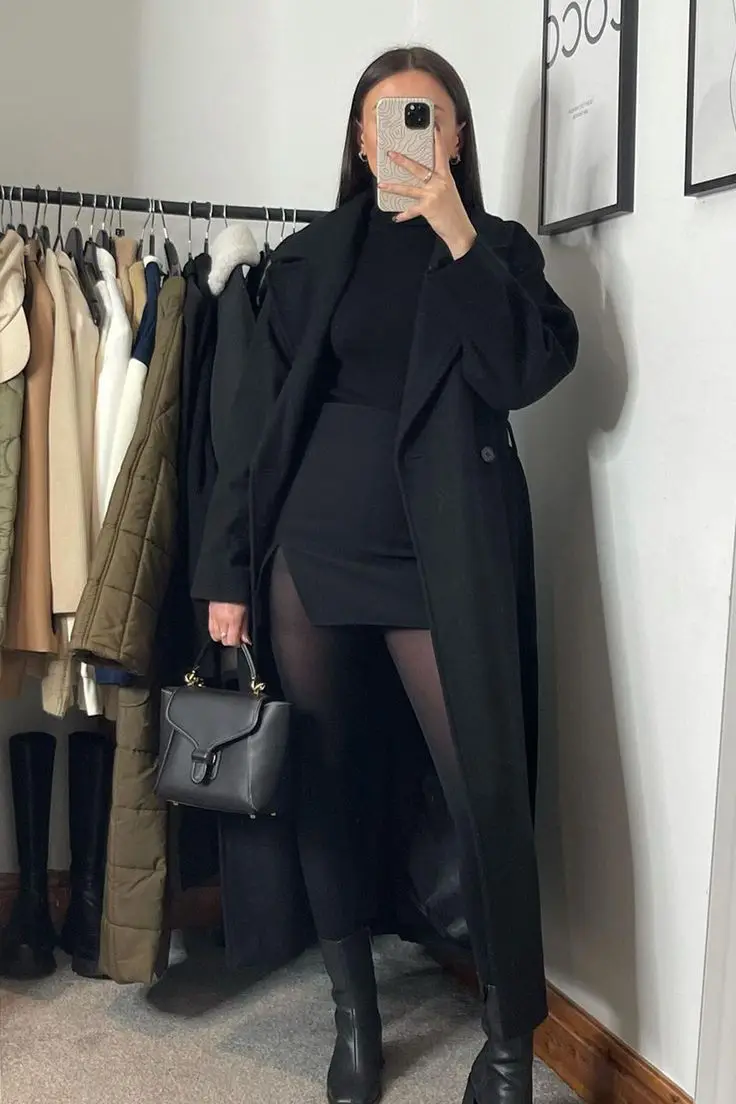 comfy date night outfit, classy pregnant dinner dress