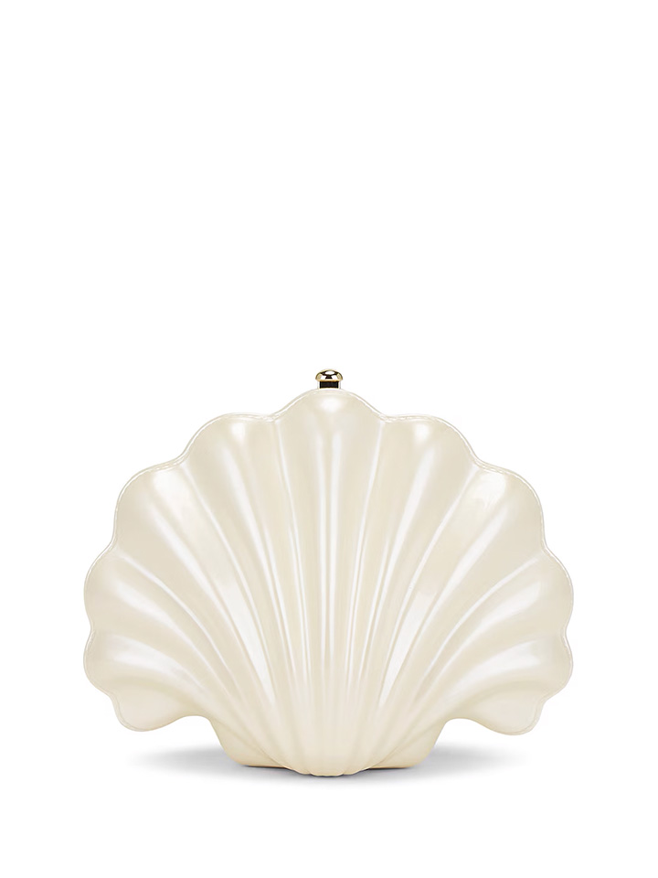 last minute costume ideas for women, seashell clutch, elegant and thematic