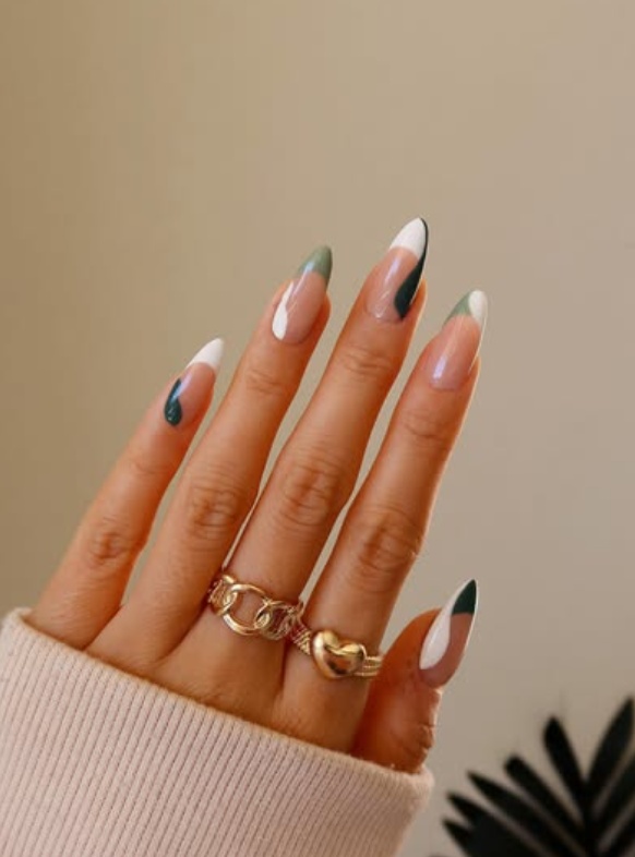 Elegant nude nails perfect for vacation nails summer, almond nails simple classy with an autumn feel, prom ready with acrylic almond.