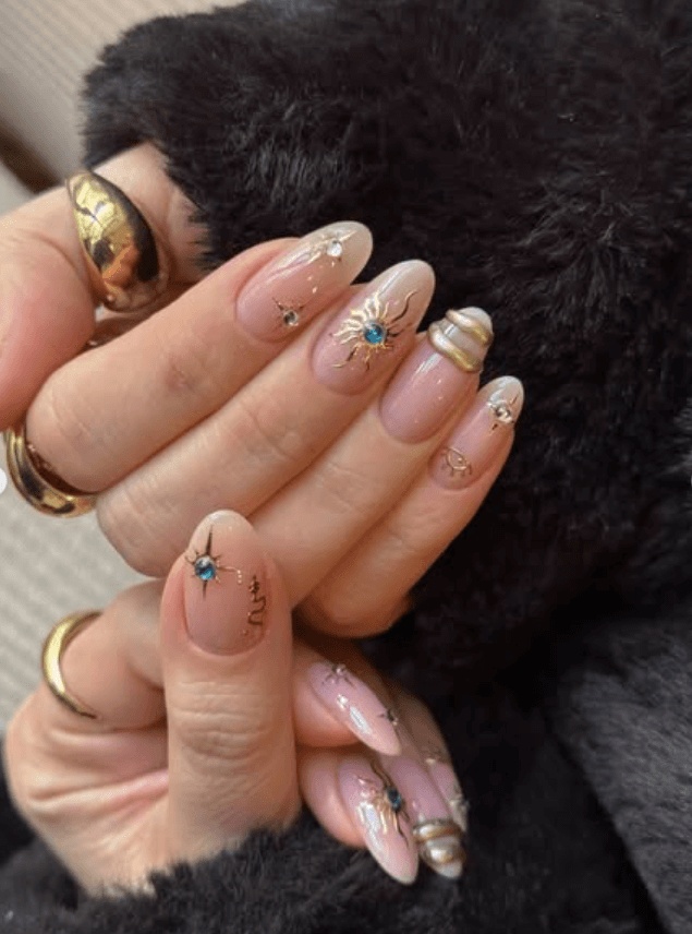 Elegant summer nails, simple and elegant nails, birthday nails, simple stiletto nails designs classy, pink, neutral tones.