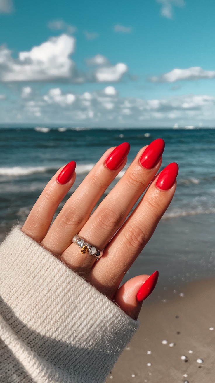 Elegant valentines nails, black elegant nails sparkle, french tip nails, stiletto shape, romantic ideas.