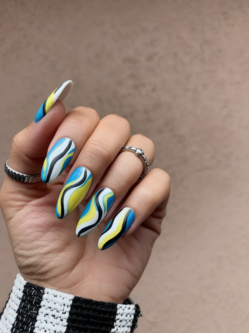 Fall nails 2026 almond with september nails almond and burnt orange nail ideas.