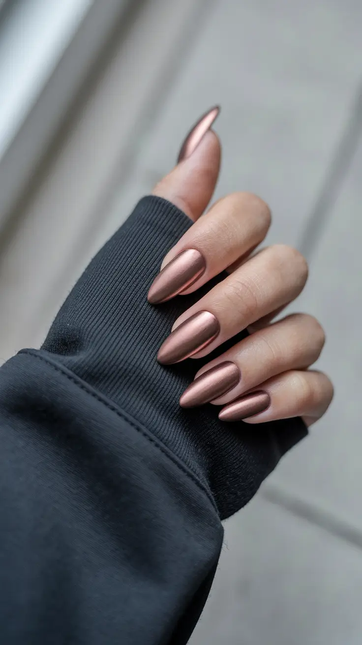 Dark feminine nails with white nails and short colors.