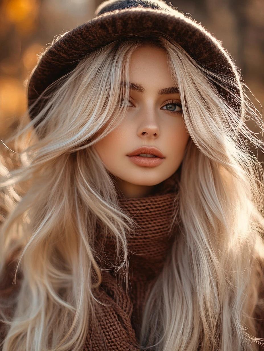 fall dirty blonde hair, sandy blonde hair, strawberry color