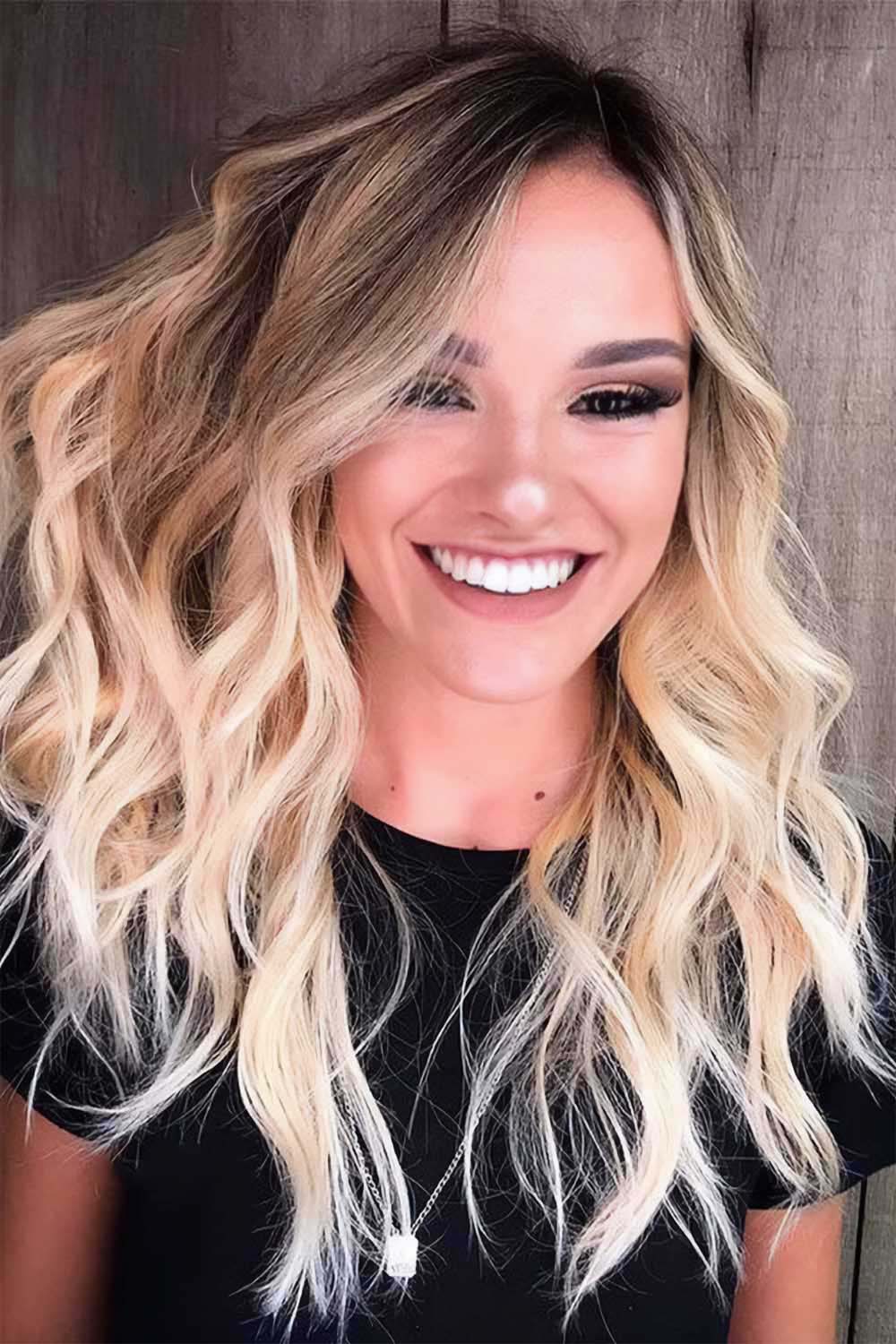 winter blonde hair balayage, fall hair color for brunettes balayage