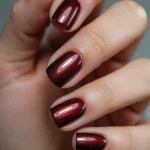 fall chrome nail colors inspiration look 1
